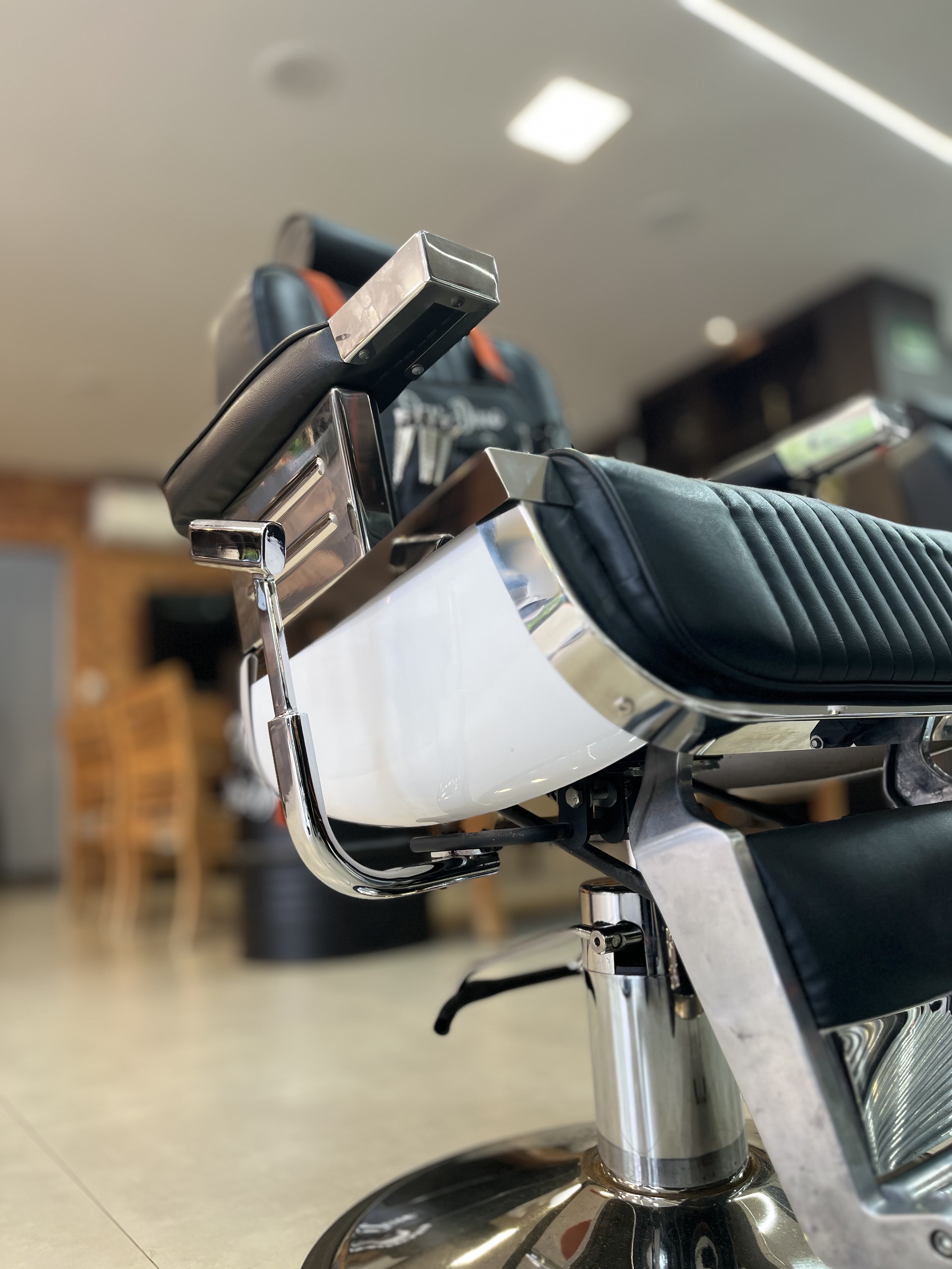 Cadeiras da barbearia