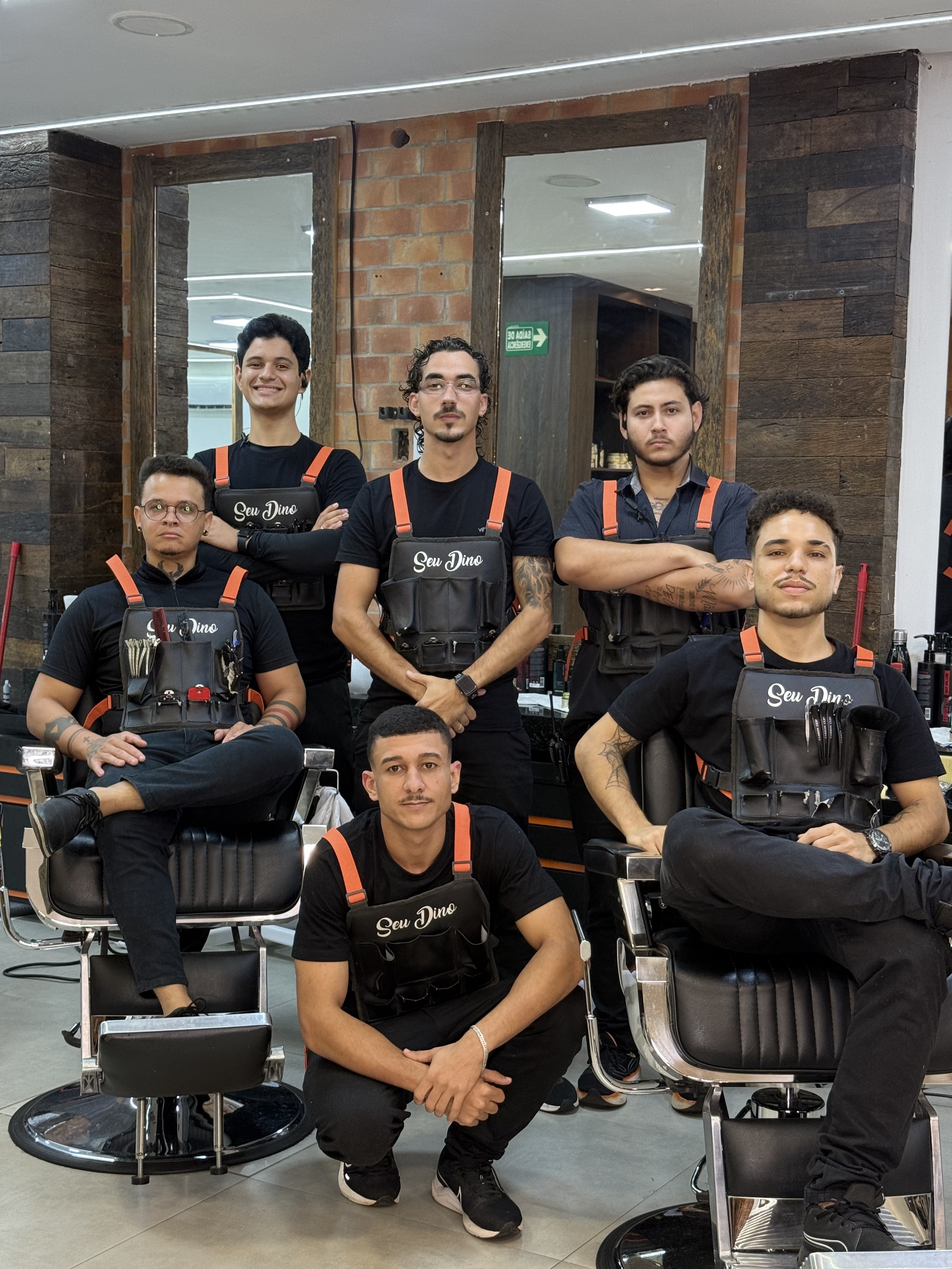 Equipe Barbearia Seu Dino